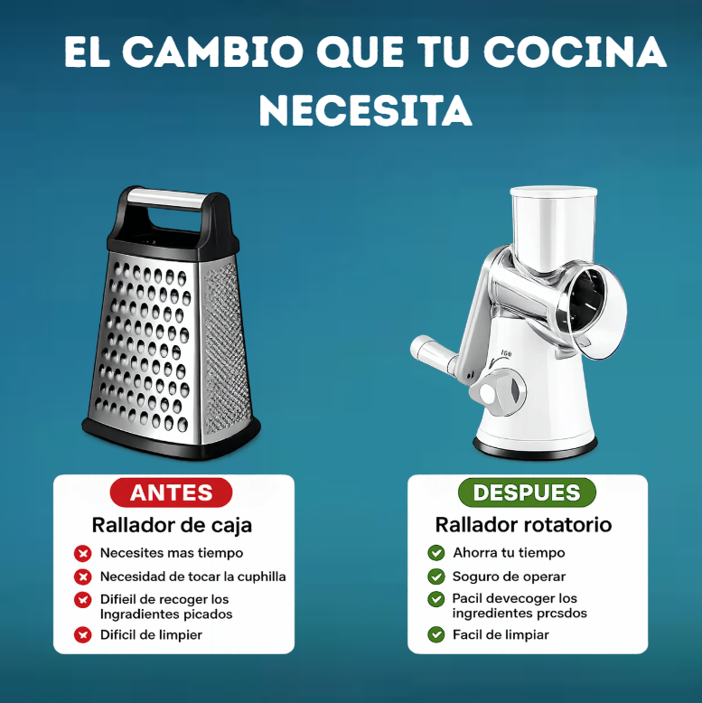 Rallador 3 en 1